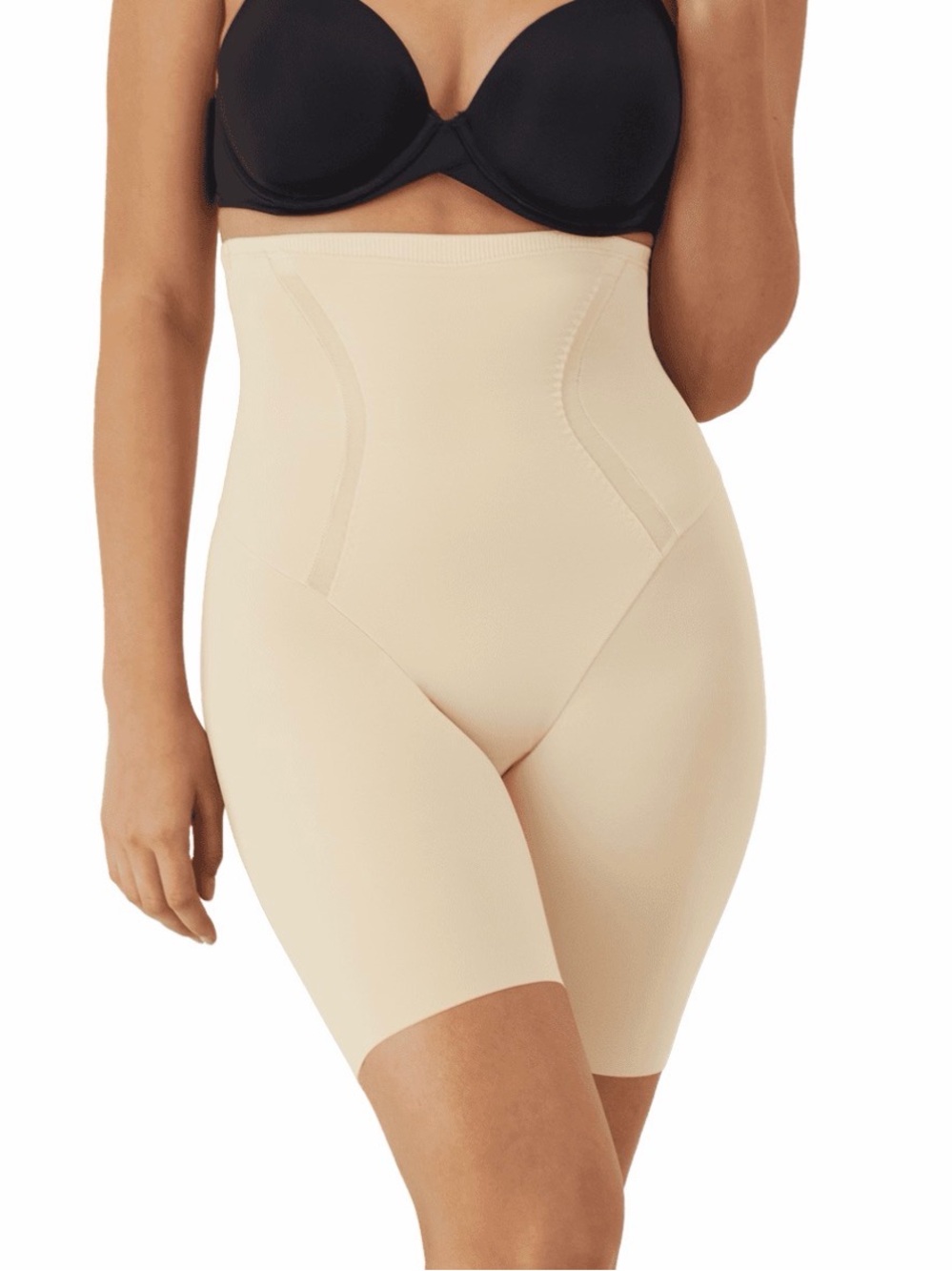 Maidenform Nude High-Waist Shaping Shorts